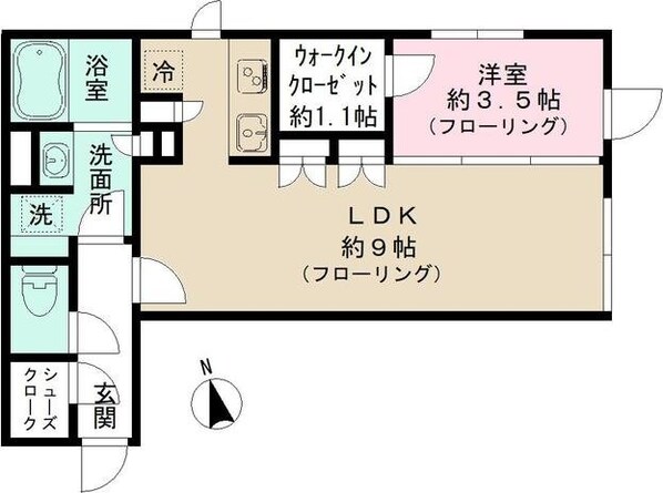 ＴＨＥ　ＲＥＳＩＤＥＮＣＥ　ＨＯＮＫＯＭＡＧＯＭＥの物件間取画像